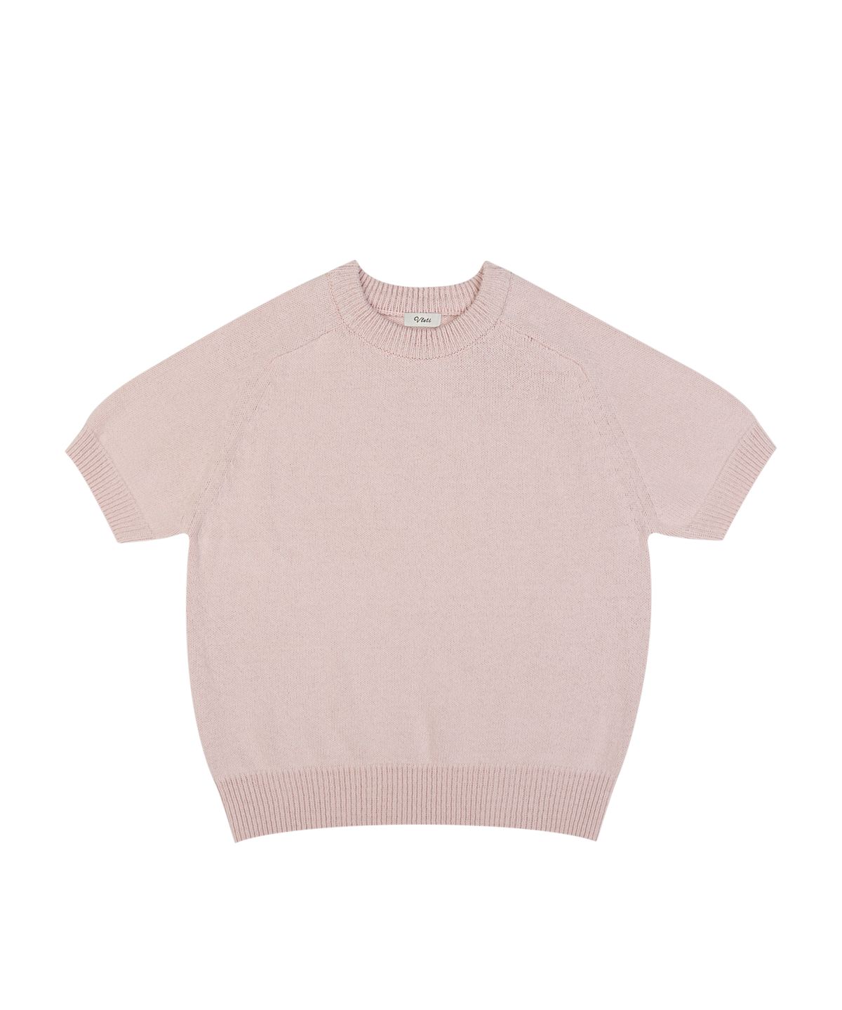 블레티(VLETI) Cotton Round Half Knit (pink)