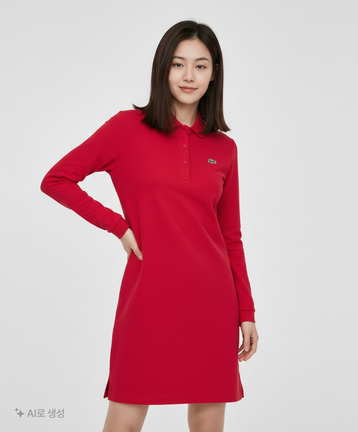 라코스테(LACOSTE) 미니 원피스 34