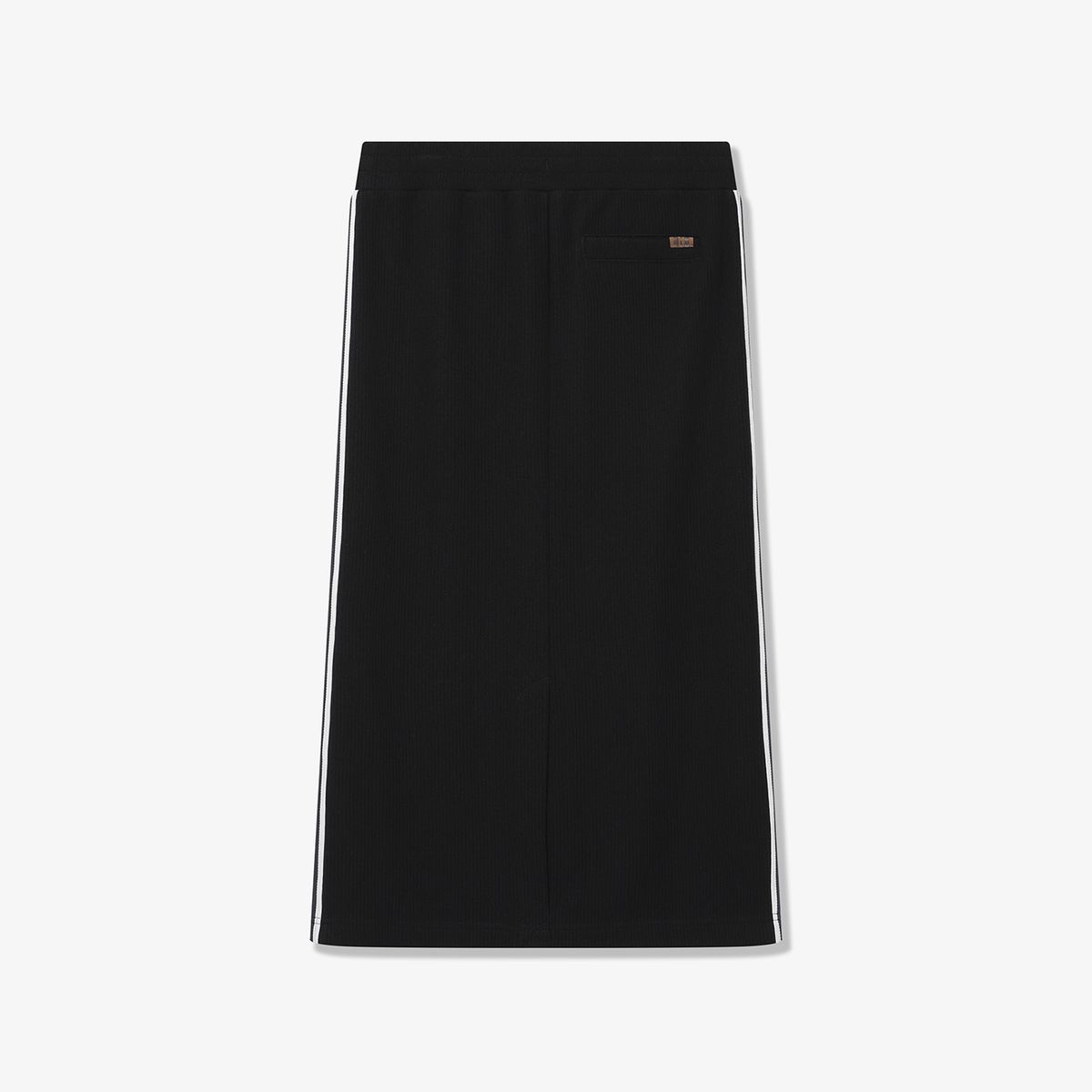 휠라(FILA) 1911 니트트랙 스커트 블랙