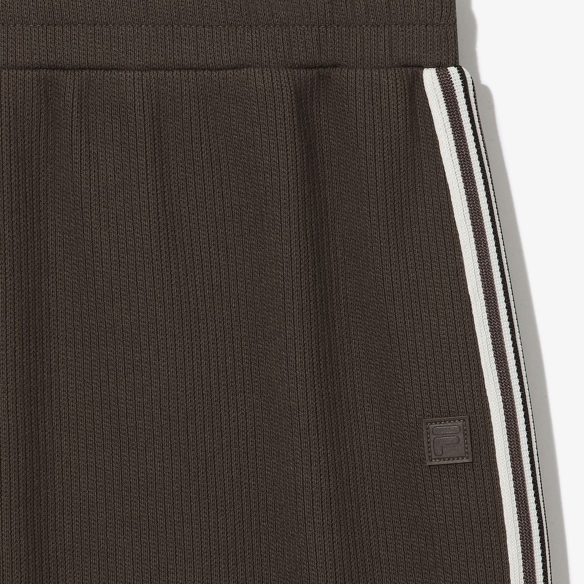 휠라(FILA) 1911 니트트랙 스커트 브라운