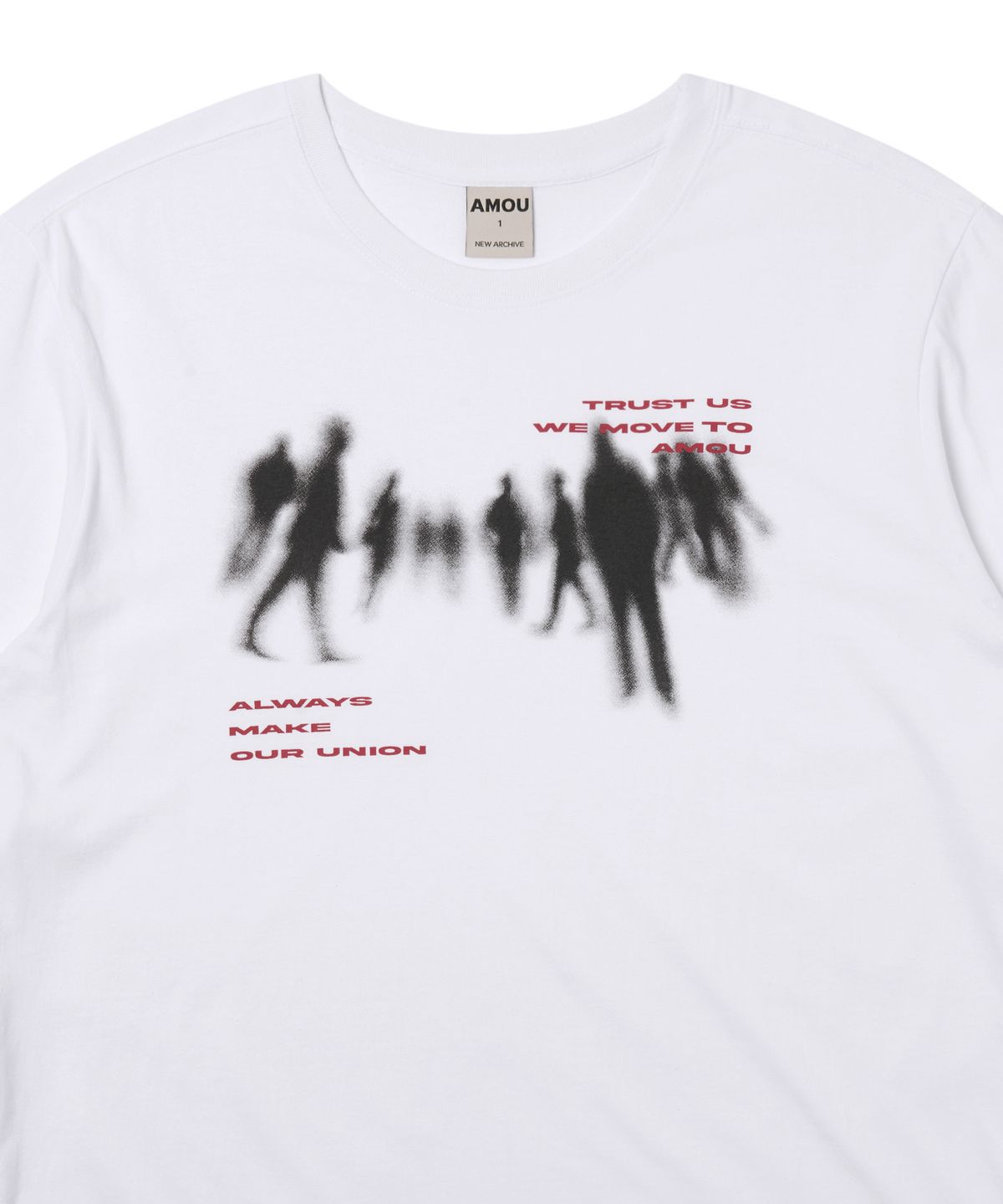 아모우(AMOU) Crowd Long Sleeve WHITE
