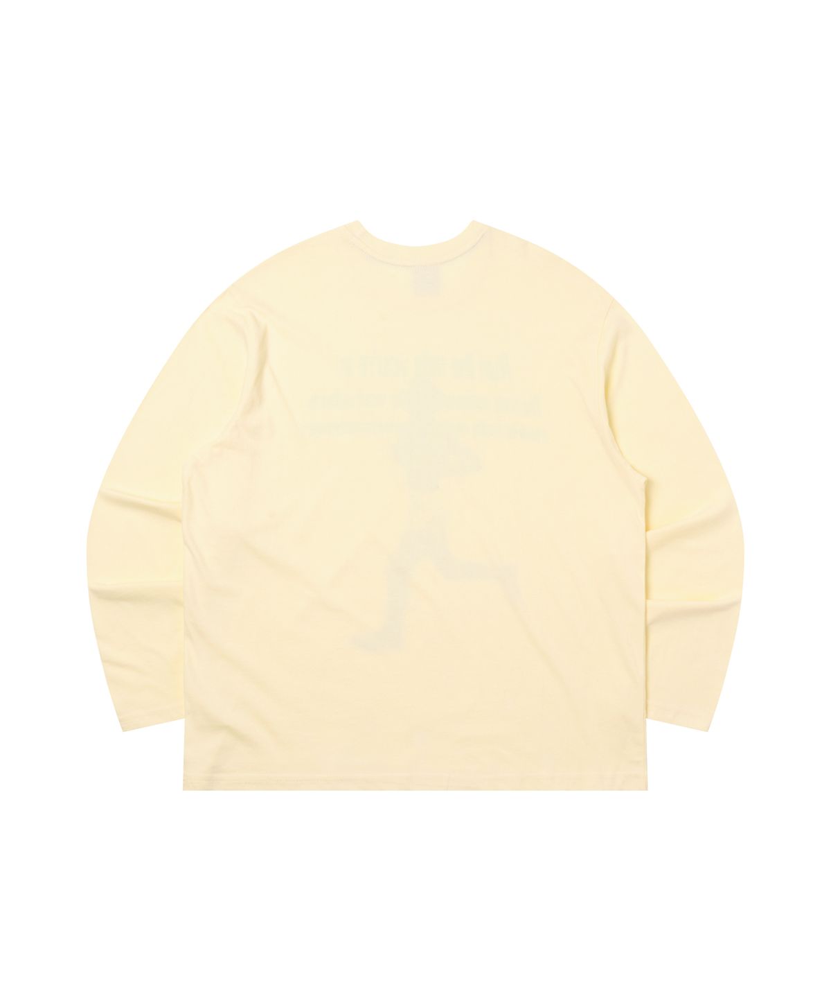 아모우(AMOU) Run the mile Long Sleeve LEMON