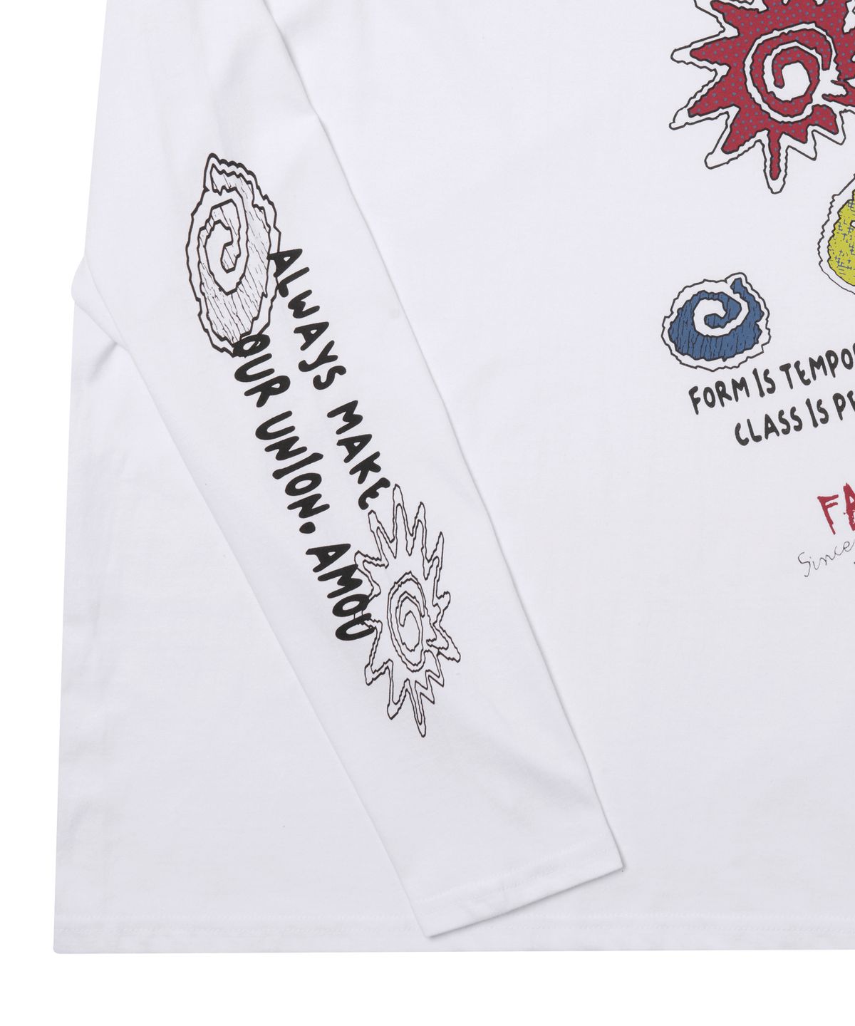 아모우(AMOU) Temporary Long Sleeve WHITE