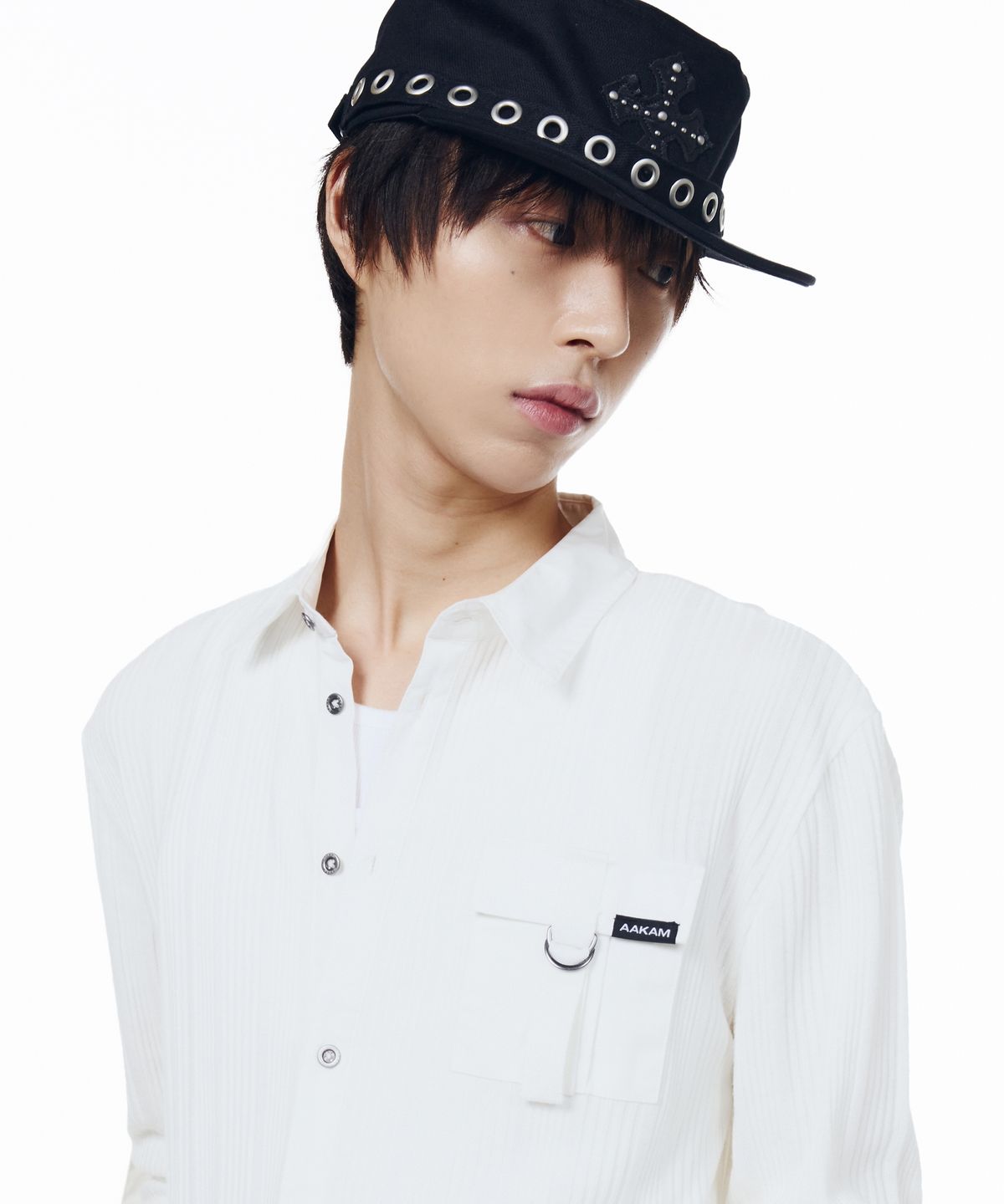 아캄(AAKAM) CROS2 Pillbox Cap (Black)
