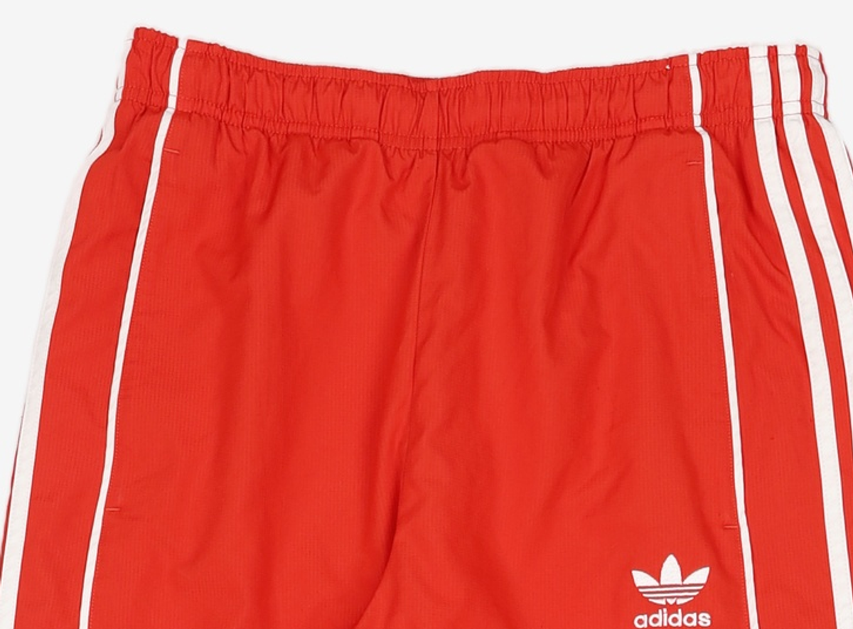 아디다스(ADIDAS) 3-stripe 어센틱 트랙 팬츠 - 레드:화이트 / DH3850 M