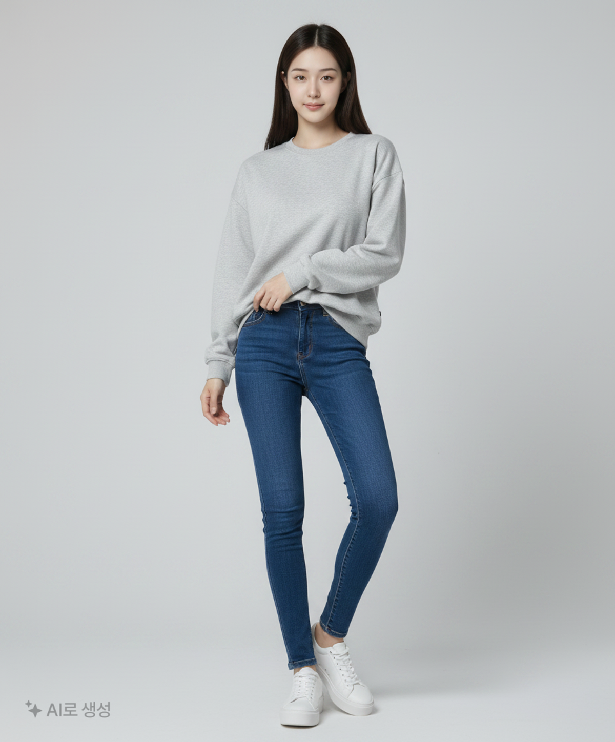 미니멀프로젝트(MINIMALPROJECT) [패키지] 피치스킨 헤비 오버핏 맨투맨 세트  MMT101 SET XL