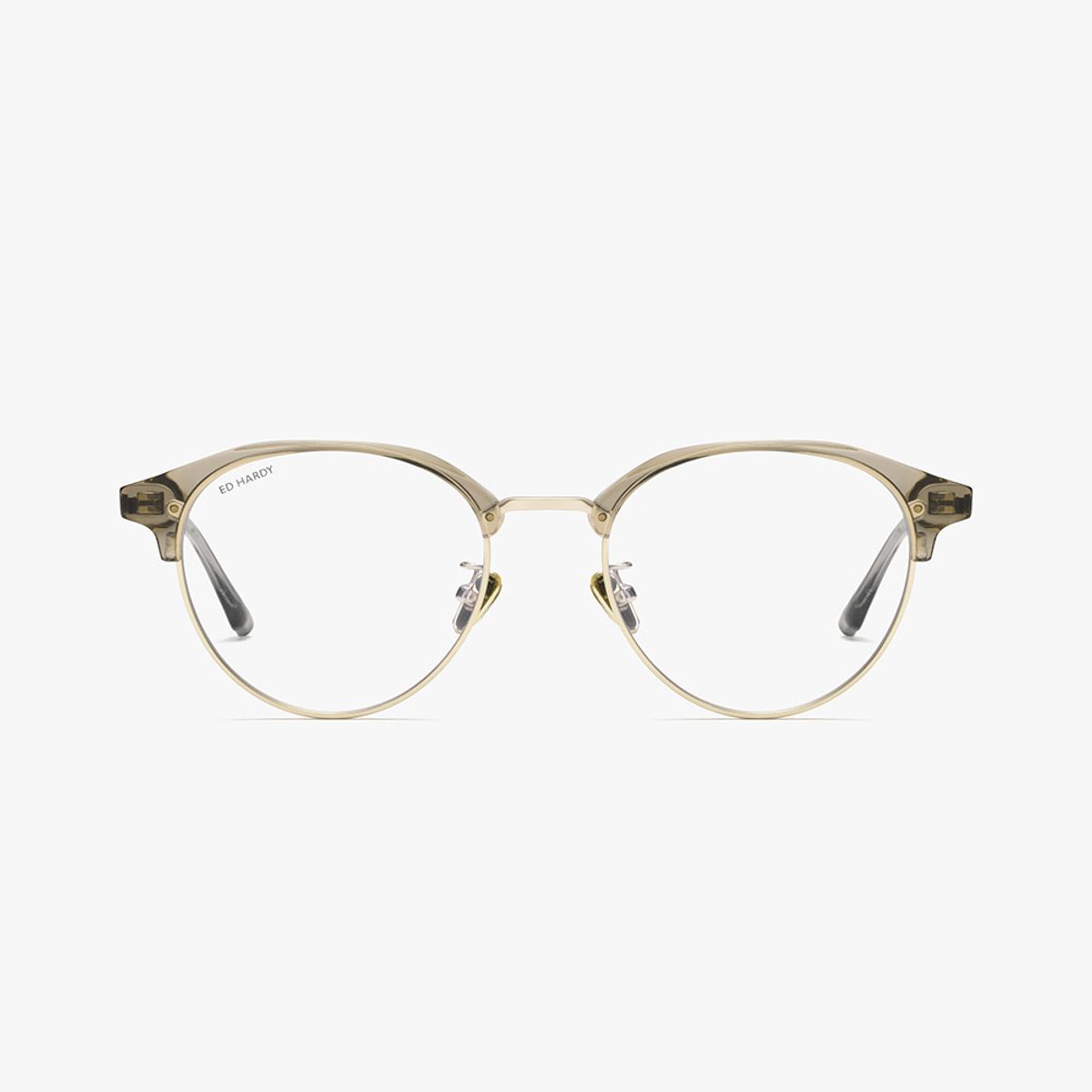 에드하디아이웨어(EDHARDY EYEWEAR) 안경테 (ED5802 BROWNCRYSTAL 53)