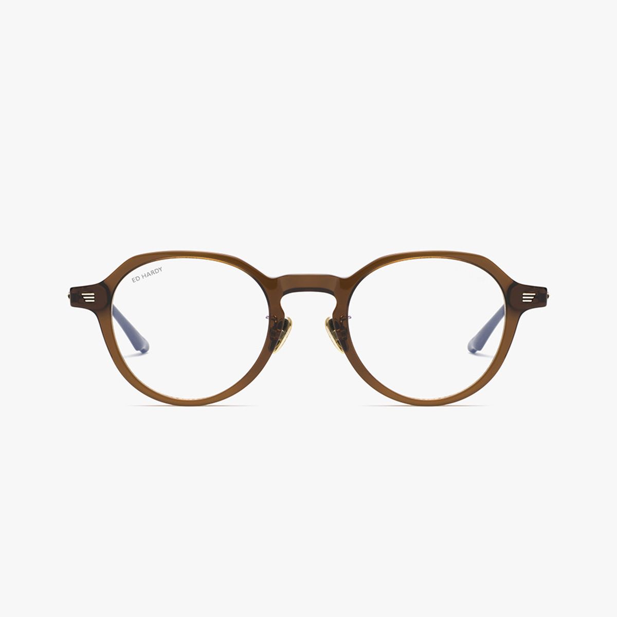 에드하디아이웨어(EDHARDY EYEWEAR) 안경테 (ED5803 CHESTNUTCRYSTAL 50)