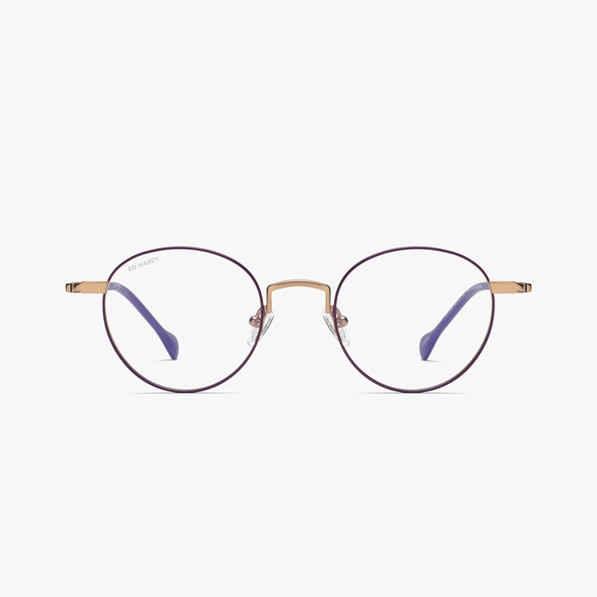 에드하디아이웨어(EDHARDY EYEWEAR) 안경테 (ED7042 PURPLEROSEBRWON 48)