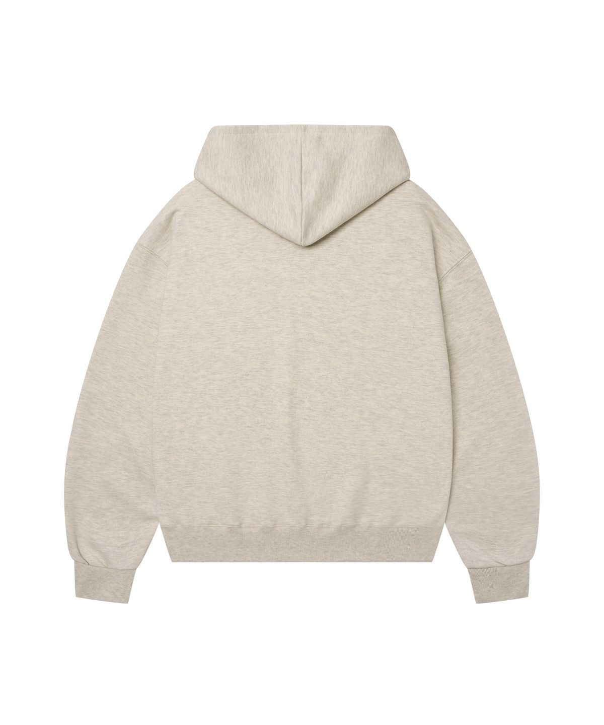 아모우(AMOU) Molly Lettering Hoodie OATMEAL