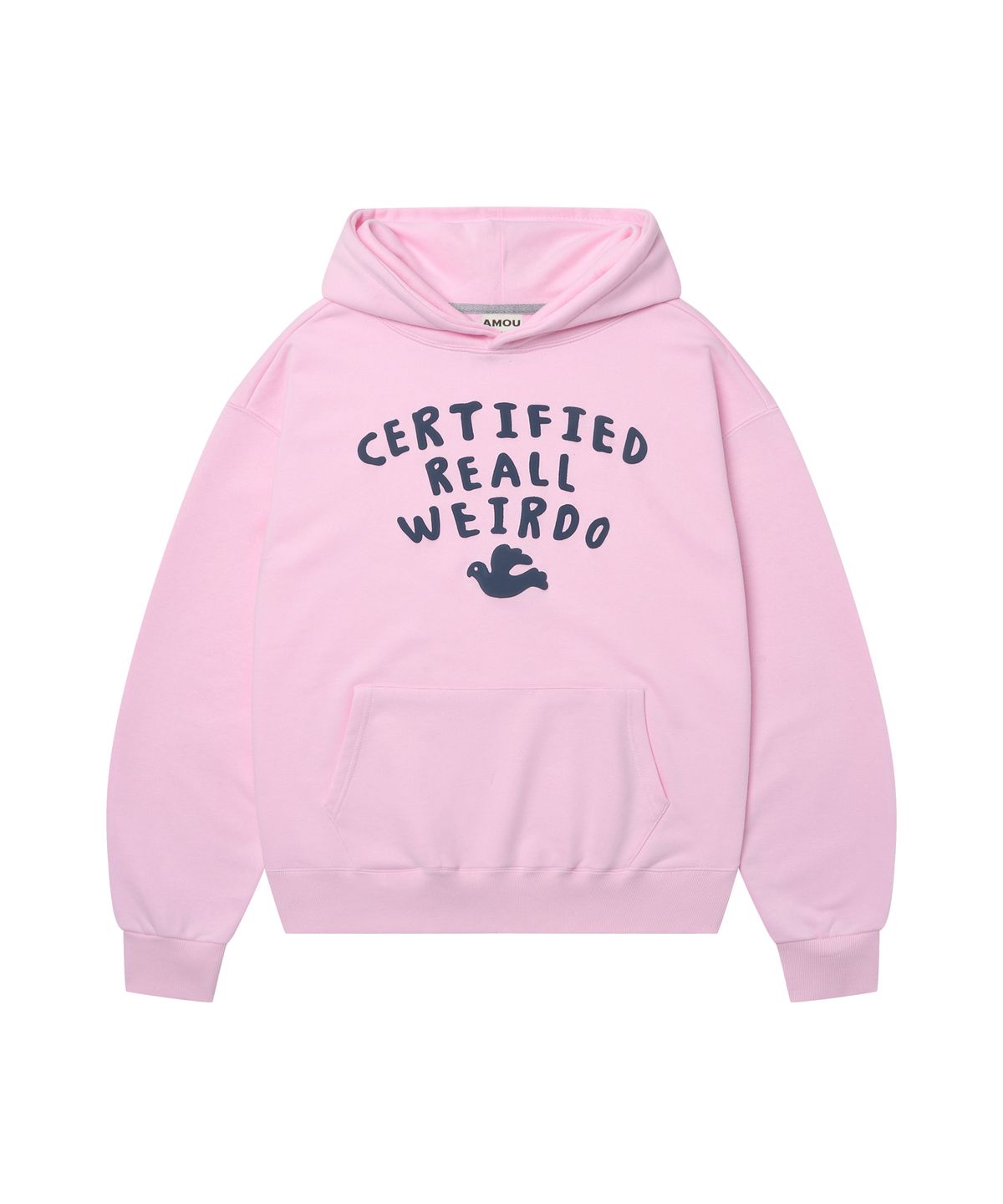아모우(AMOU) Weirdo Hoodie PINK
