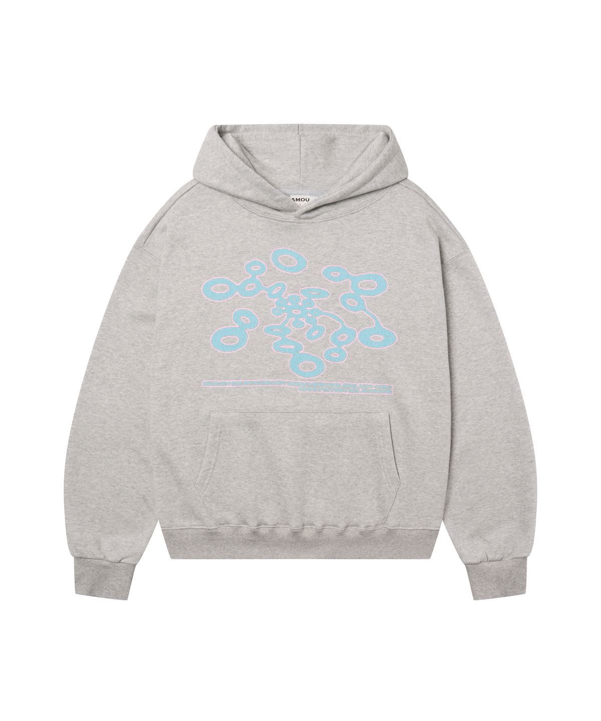 아모우(AMOU) Mitosis Hoodie GRAY