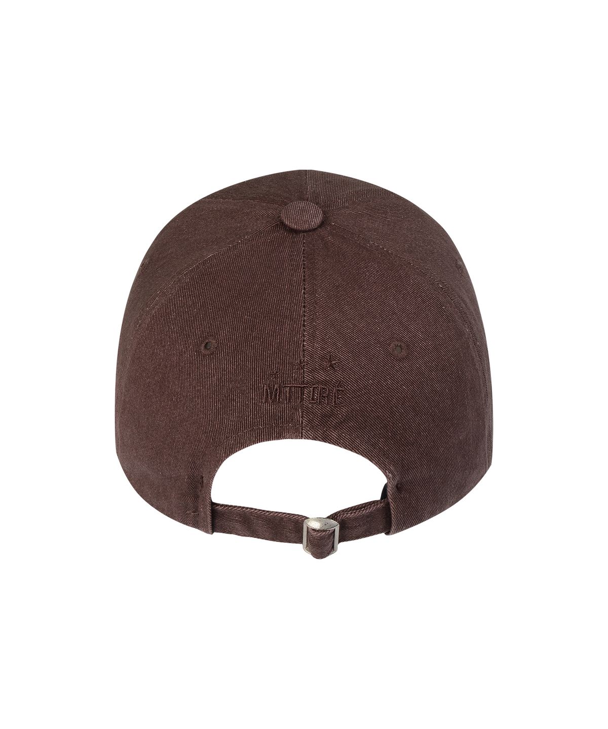 마티레(MTTIRÉ) COAST WASHED CAP / BROWN
