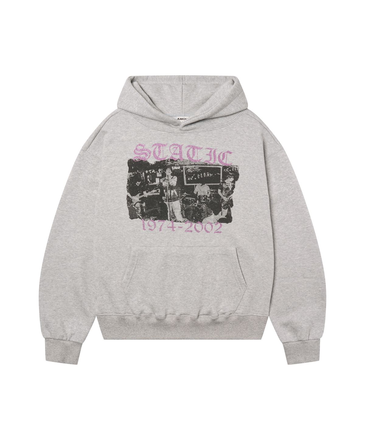 아모우(AMOU) Static Hoodie GRAY