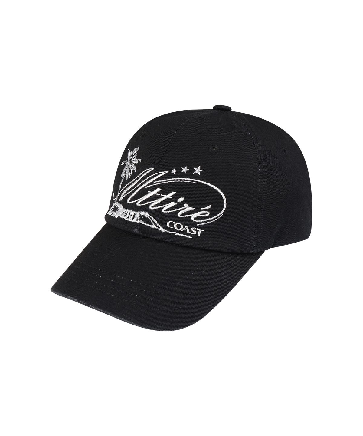 마티레(MTTIRÉ) COAST WASHED CAP / BLACK