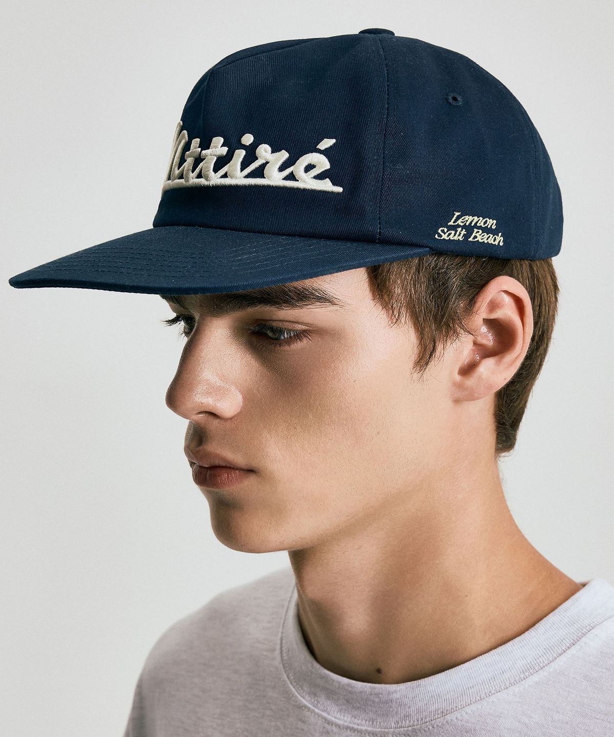 마티레(MTTIRÉ) VOYAGE 5 PANEL CAP / NAVY