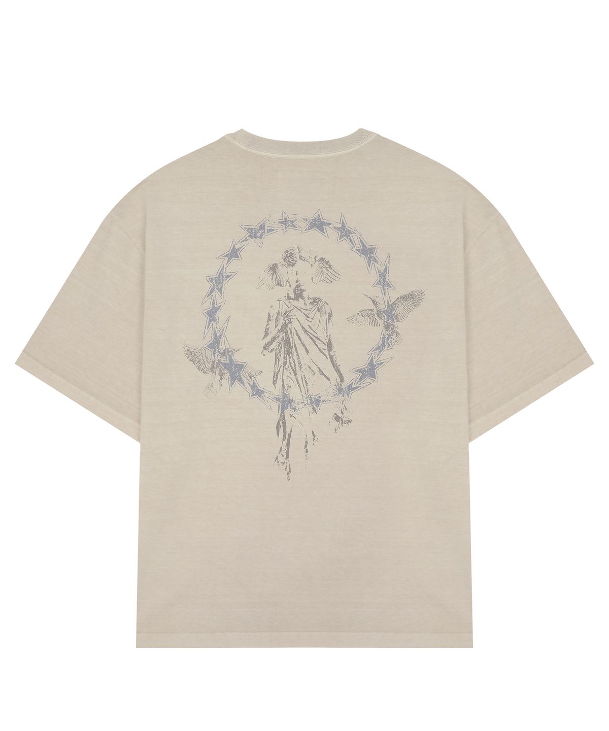 마티레(MTTIRÉ) HALCYON STATUE WASHED T-SHIRT / IVORY