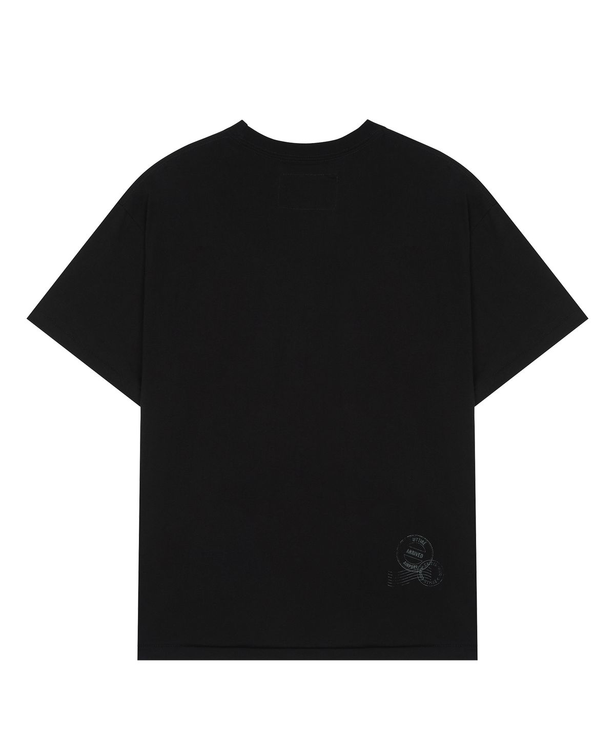 마티레(MTTIRÉ) PASSPORT STAMP T-SHIRT / BLACK