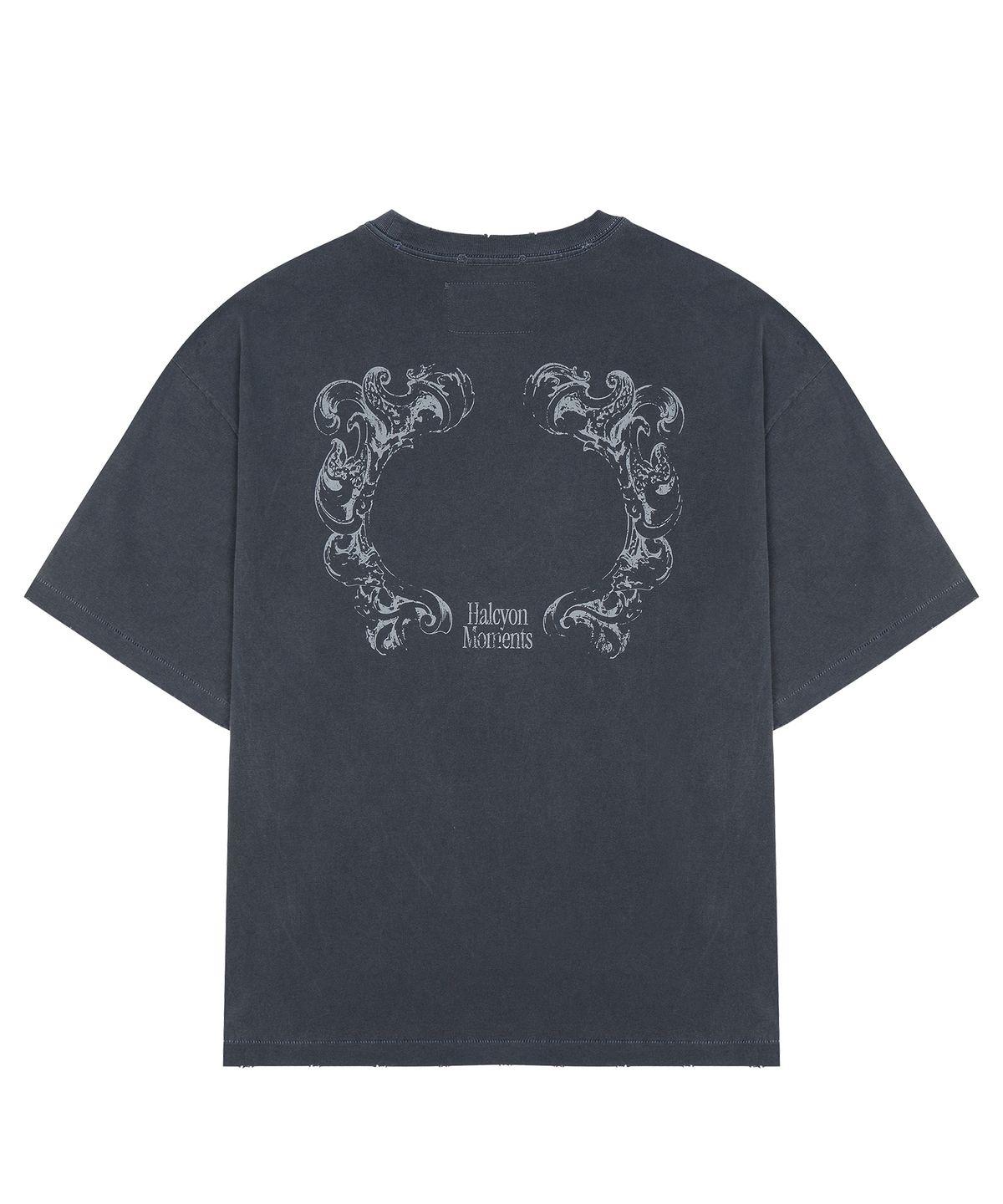 마티레(MTTIRÉ) HALCYON FRAME WASHED T-SHIRT / NAVY