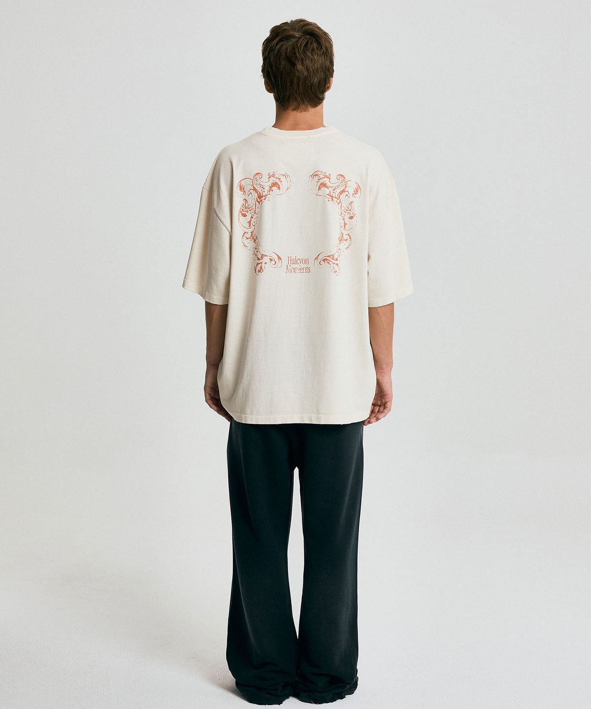 마티레(MTTIRÉ) HALCYON FRAME WASHED T-SHIRT / IVORY