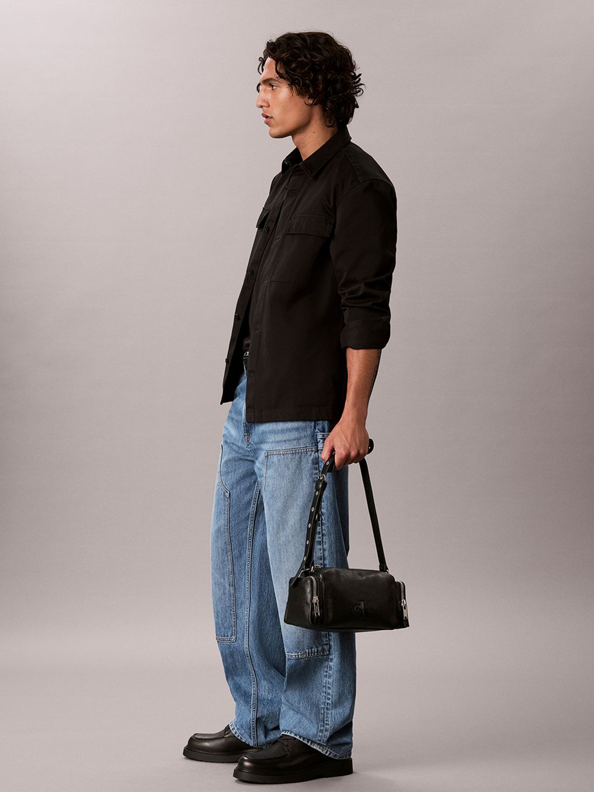 캘빈클라인 진(CALVIN KLEIN JEANS) 남녀공용 CKJ 플라이트 백 4D3469G UB1