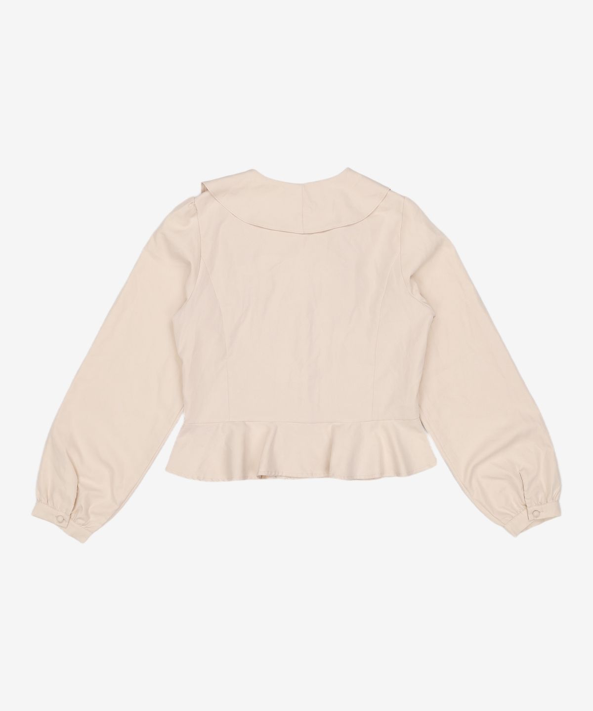 미쏘(MIXXO) 러플 카라 블라우스 MIWBLAV38G M