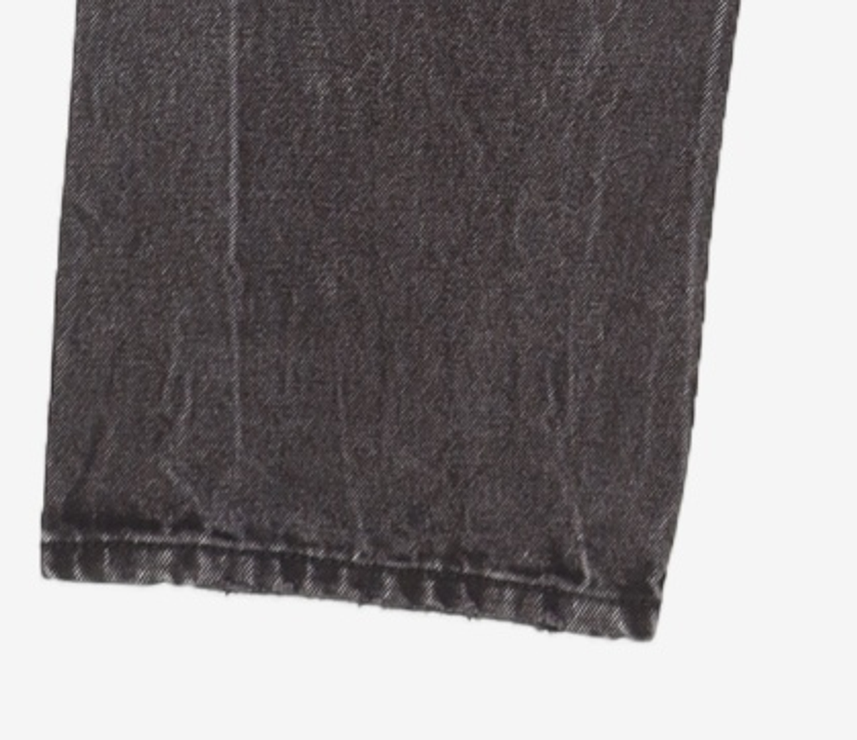 필드워커(FIELDWORKER) SIWA WASHING SEMI WIDE DENIM [BLACK] L