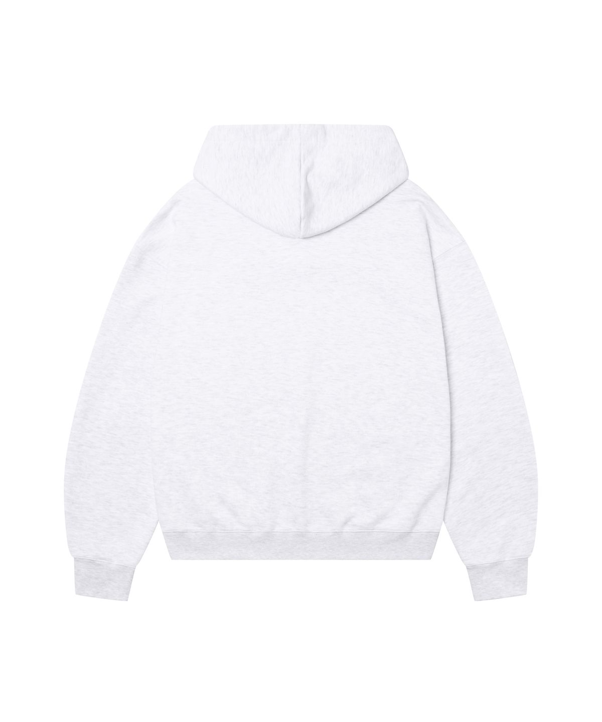 아모우(AMOU) Hotline Hoodie Zip-up WHITE GRAY