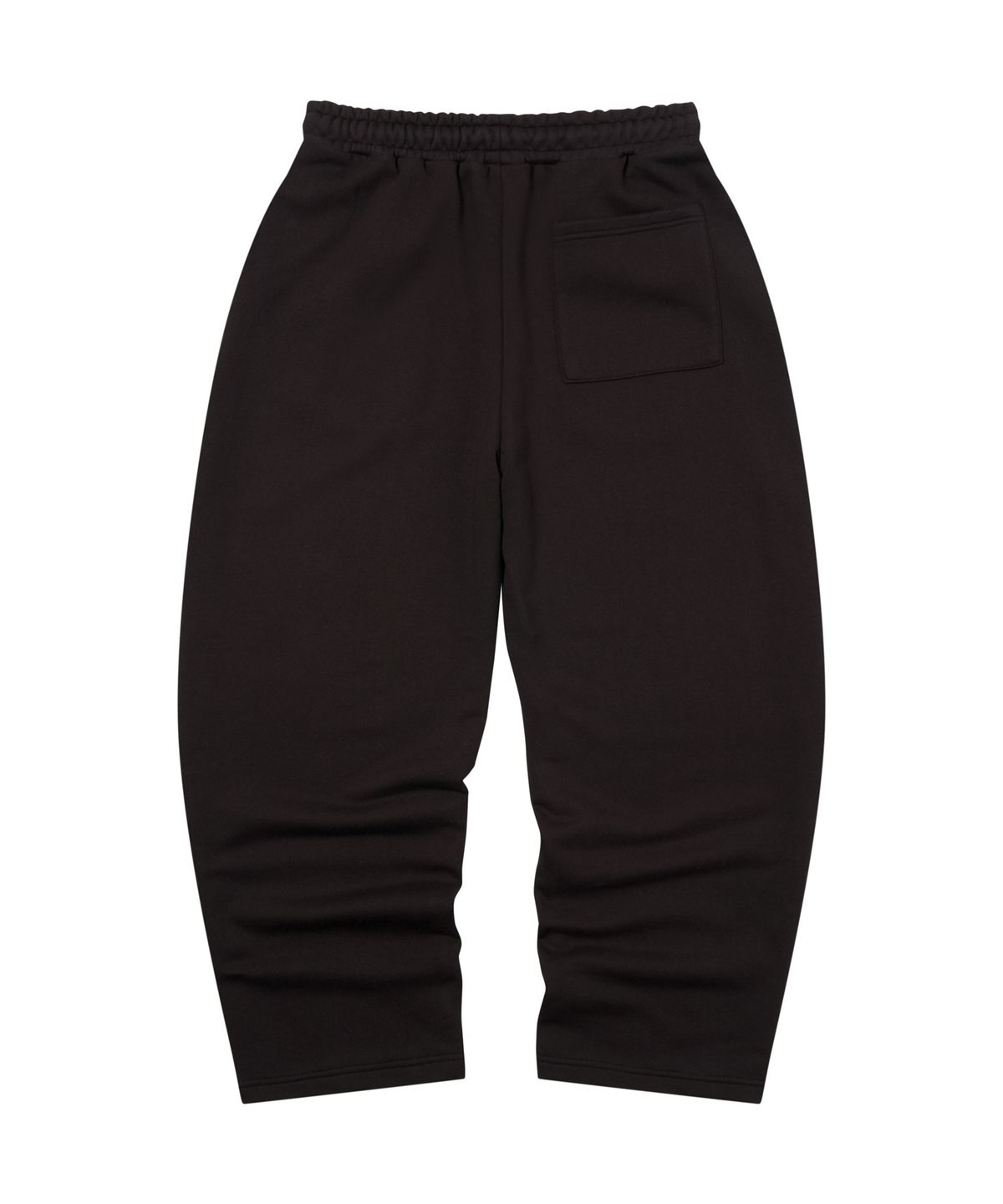 아모우(AMOU) Mix Star Applique Sweat pants BLACK