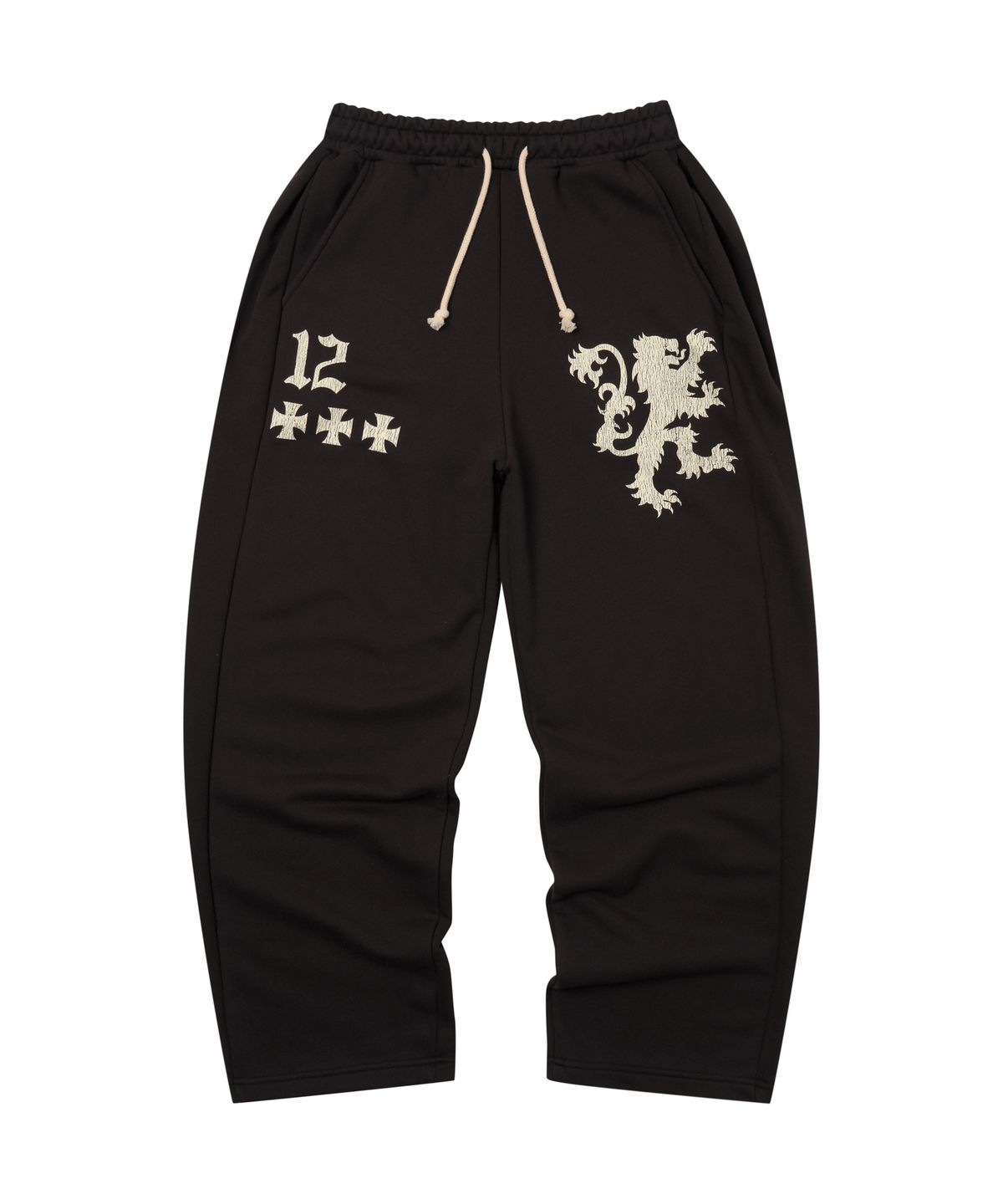아모우(AMOU) Lion Sweat pants BLACK