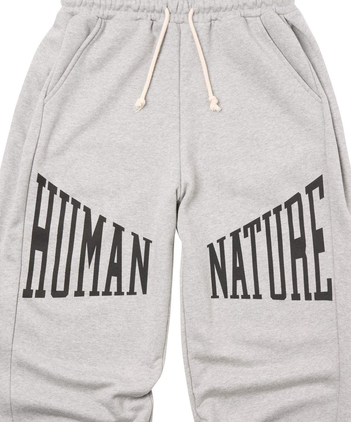 아모우(AMOU) Human nature Sweat pants GRAY