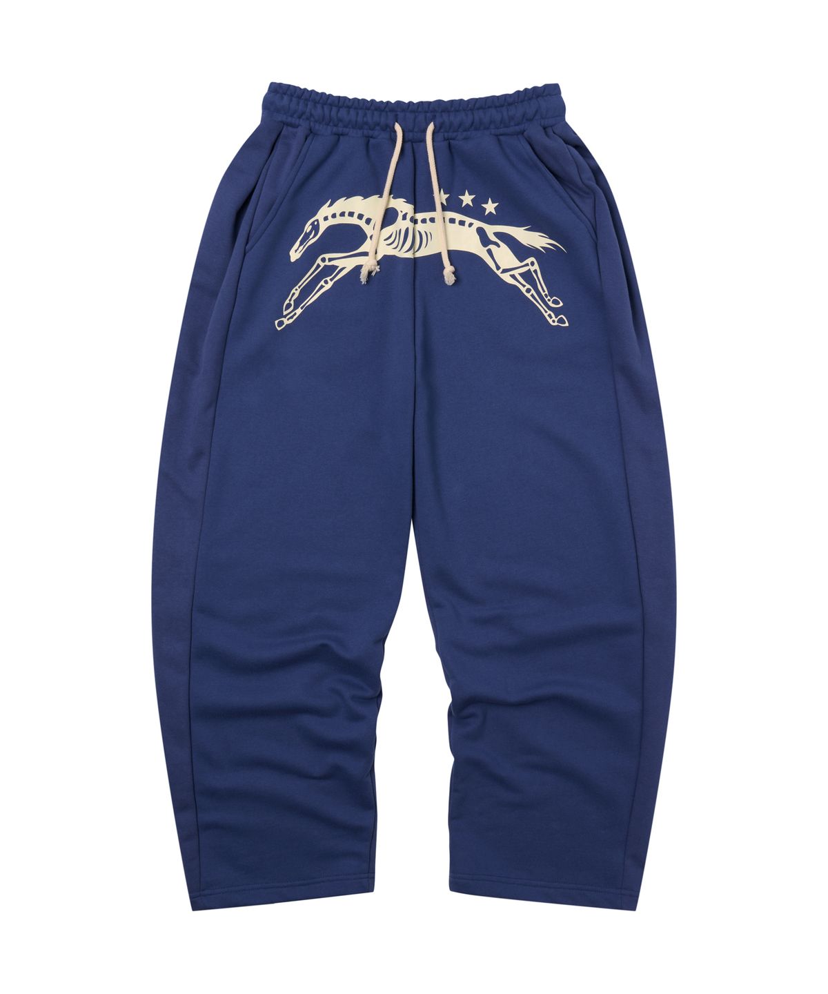 아모우(AMOU) Bone Horse Sweat pants BLUE