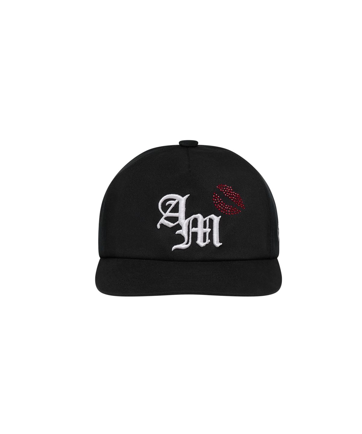 아모우(AMOU) AM Kiss Mark 5Pannel CAP BLACK