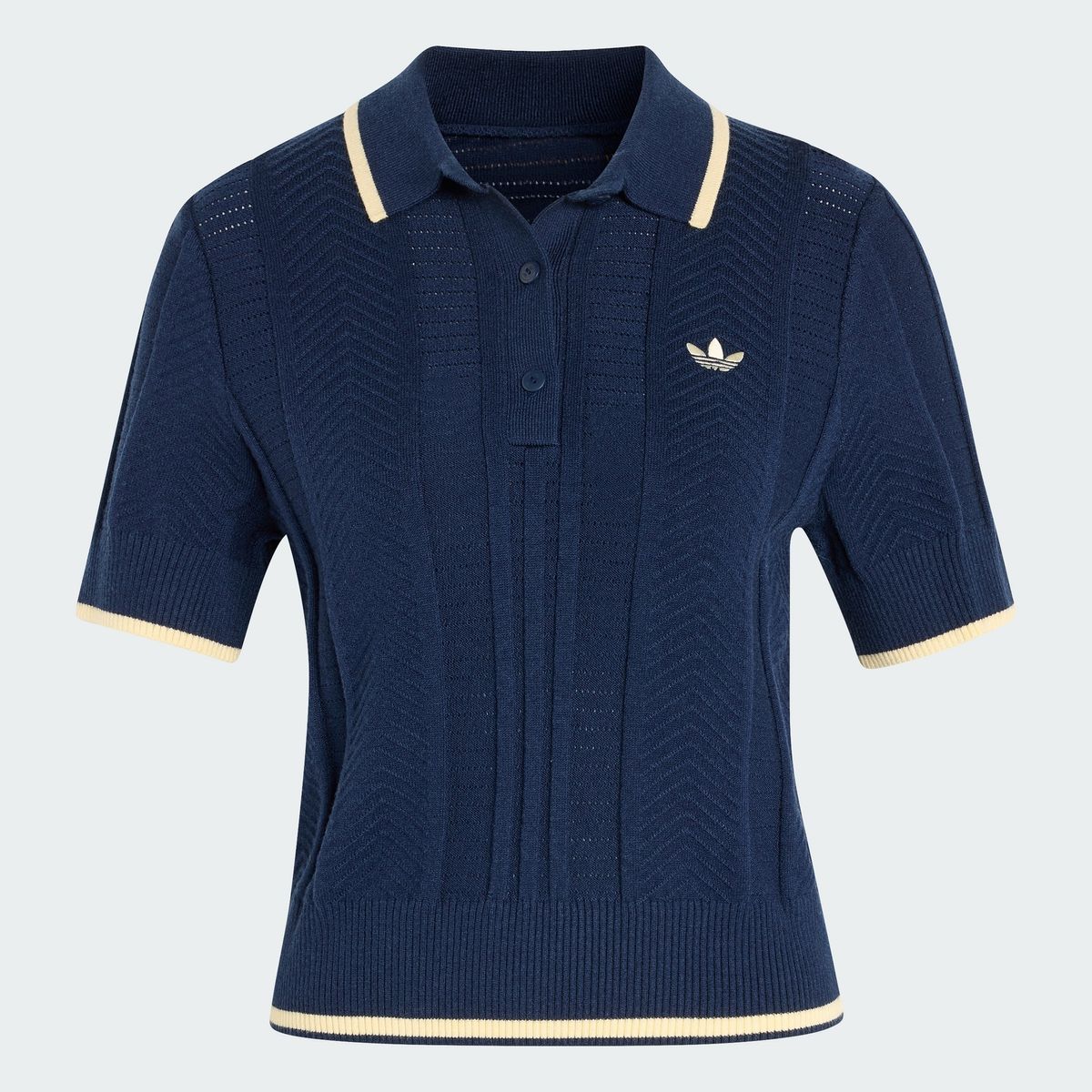 아디다스(ADIDAS) 케이블 니트 칼리 티 폴로 KR7059