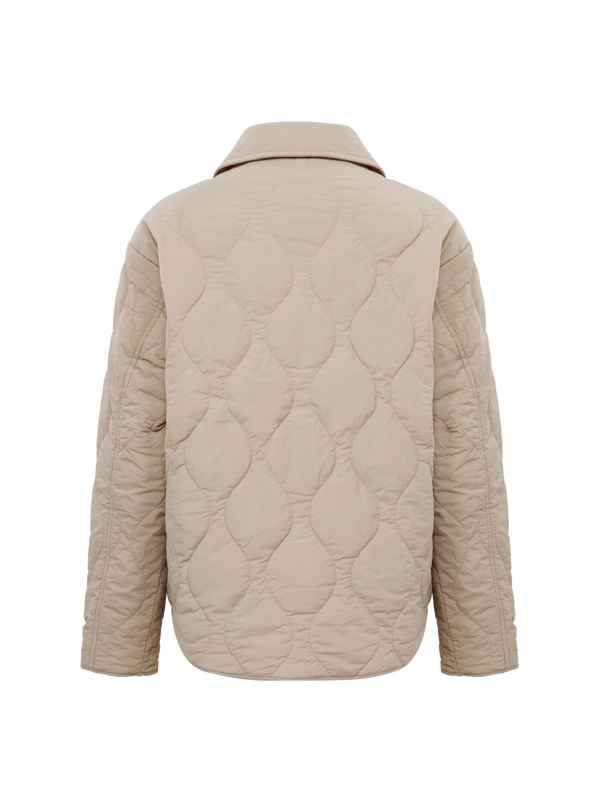 아이더(EIDER) POP 여성 셔켓 패딩 자켓_MID BEIGE