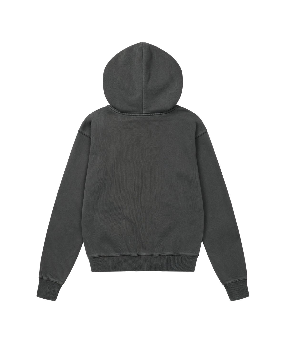아캄(AAKAM) Double Zippered Zip-Up Hoodie (Dark Gray)