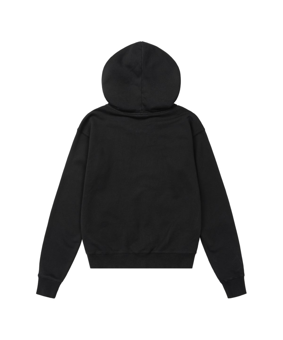 아캄(AAKAM) Double Zippered Zip-Up Hoodie (Black)