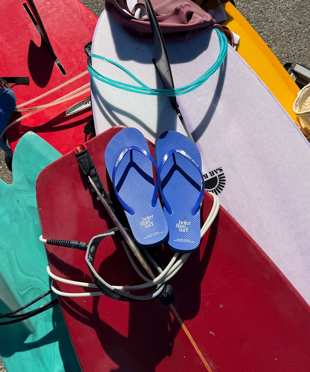 배러댄서프(BETTER THAN SURF) SUMMER FLIP FLOPS - BLUE