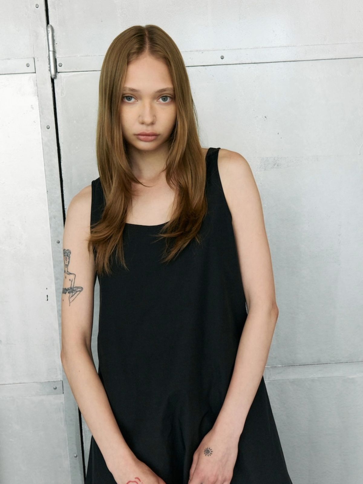 오프니스(OPENESS) Cotton Sleeveless Top