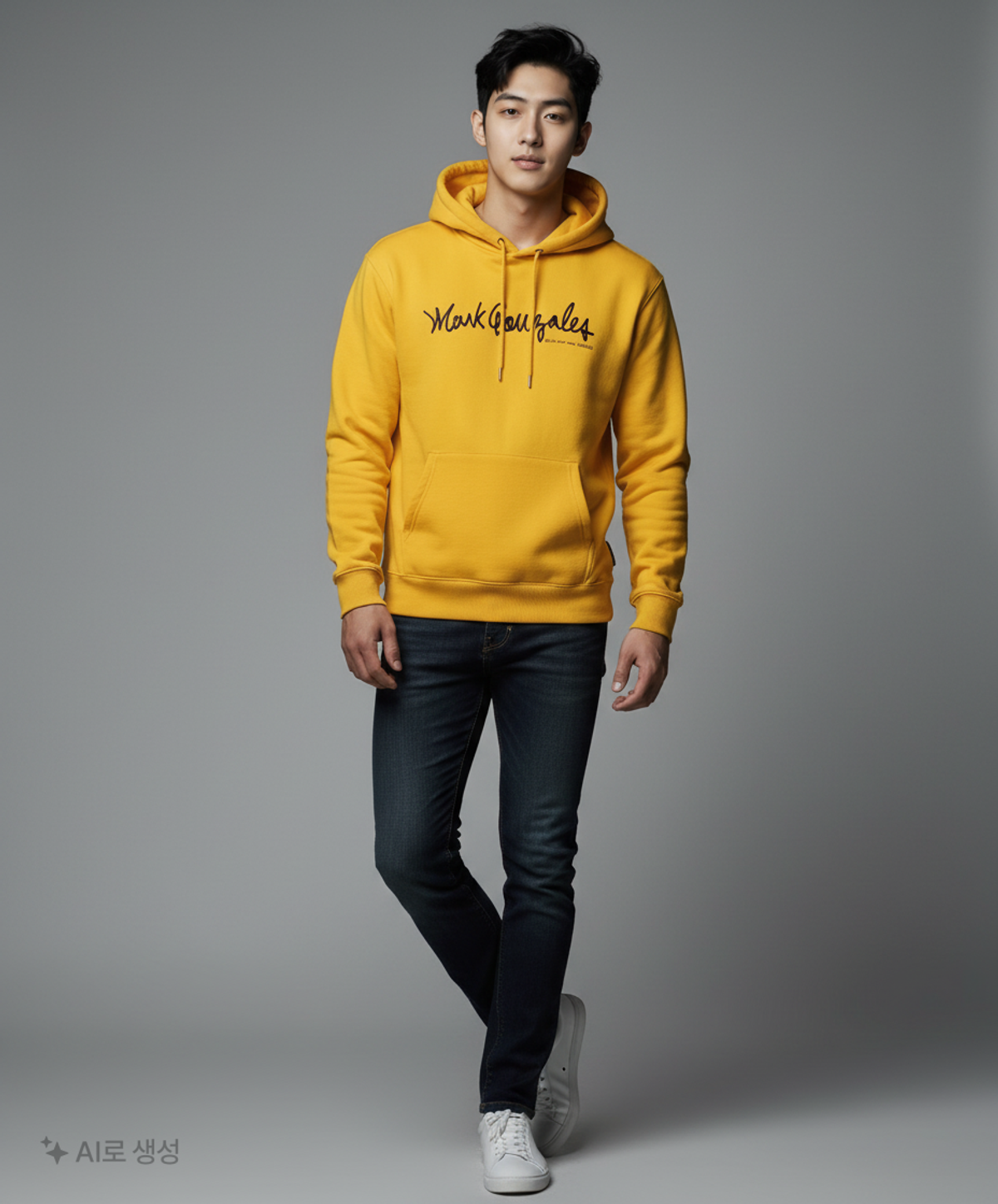 마크곤잘레스(MARK GONZALES) 후드 티셔츠 M