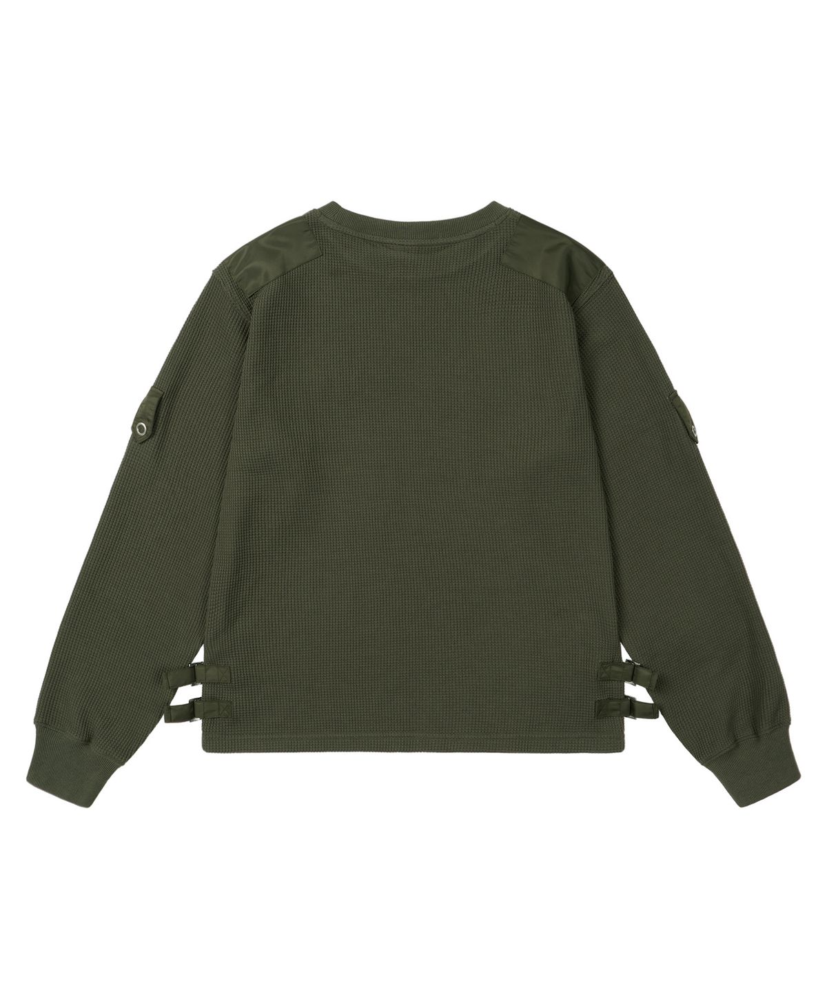 아캄(AAKAM) Waffle Aviator Long Sleeve (Khaki)