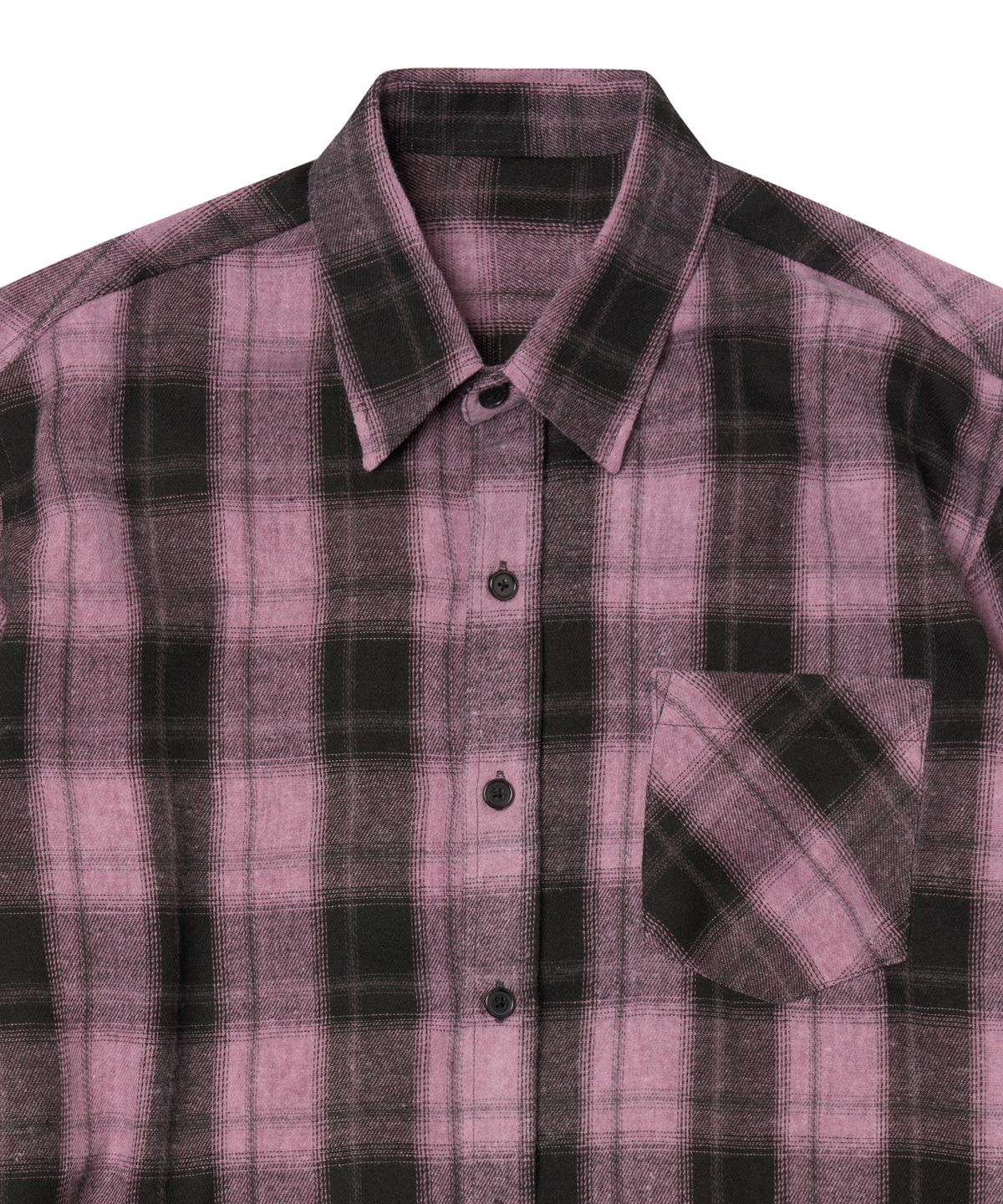 아모우(AMOU) AMOU Core Flannel Shirts PINK
