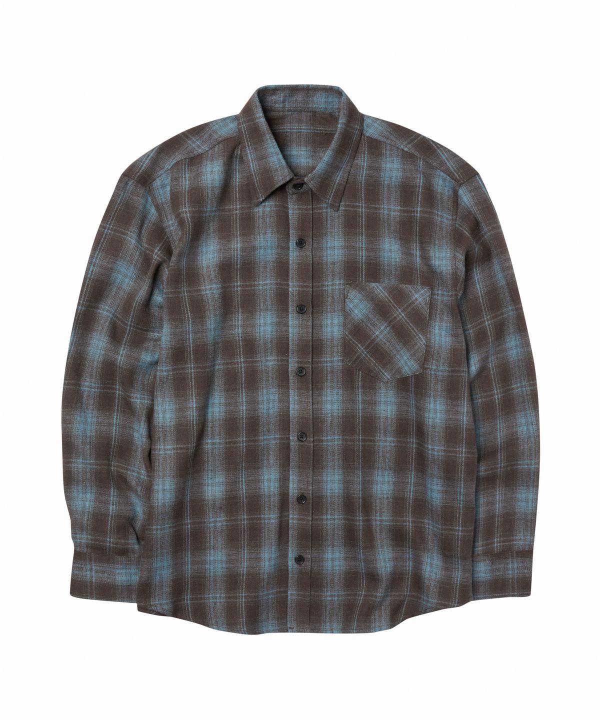 아모우(AMOU) AMOU Core Flannel Shirts BROWN