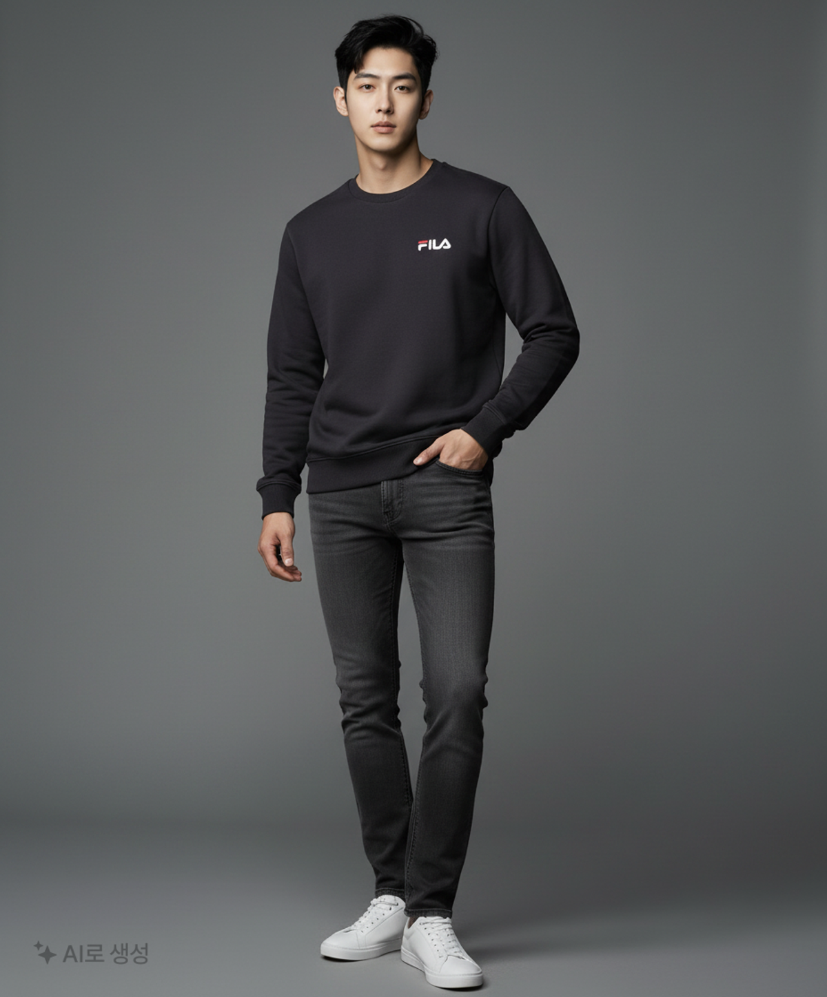 휠라(FILA) 맨투맨/스웨트셔츠 L