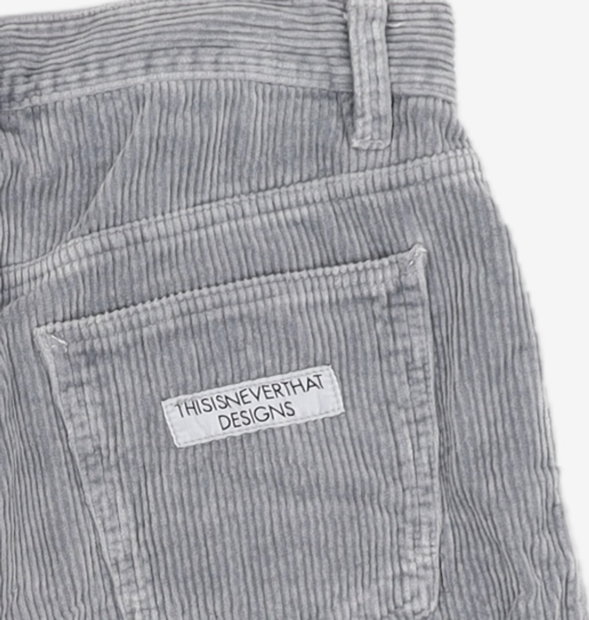 디스이즈네버댓(THISISNEVERTHAT) Overdyed Corduroy Short Grey M