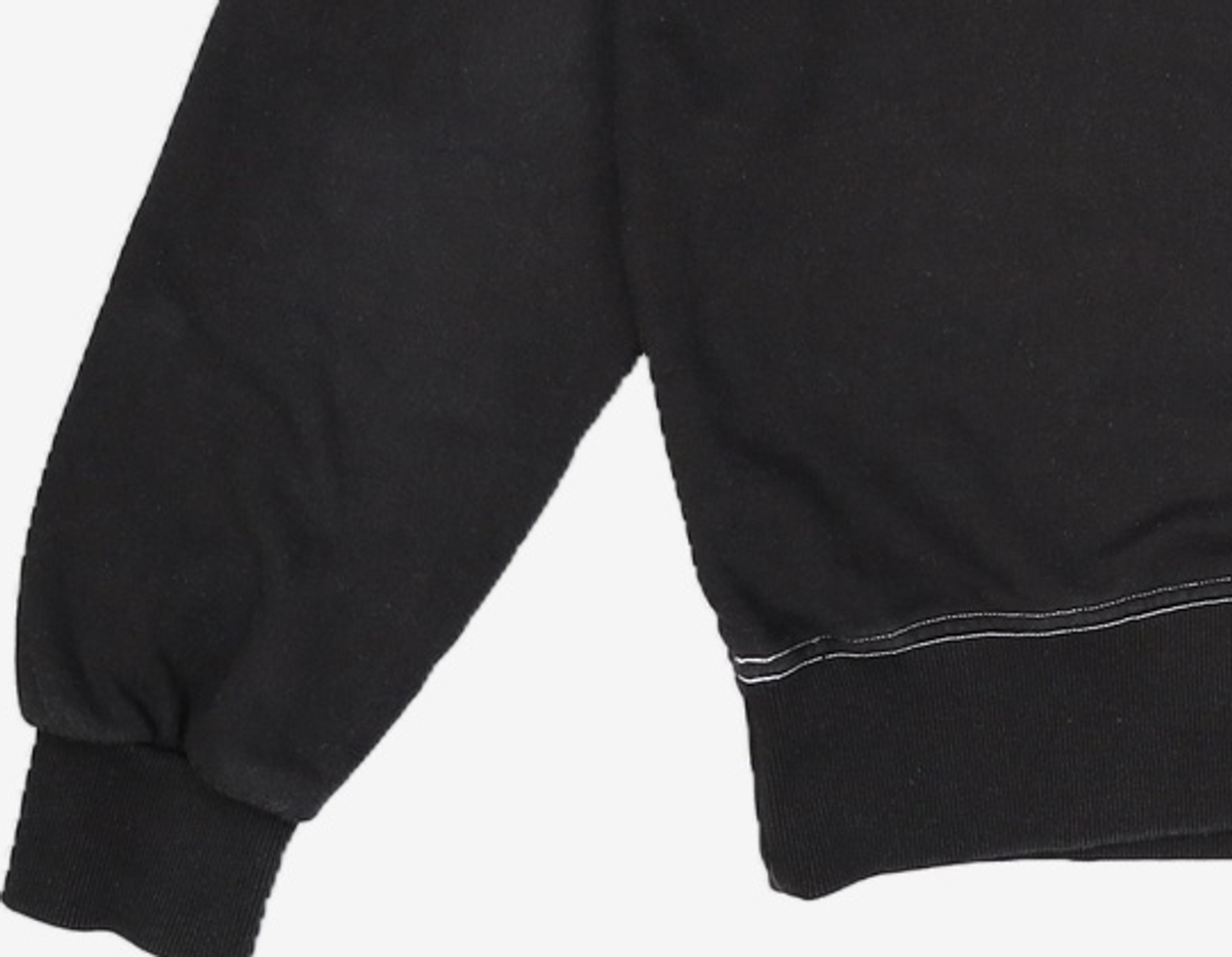 프리즘웍스(FRIZMWORKS) NEEDLEWORK STITCH SWEATSHIRT _ BLACK XL