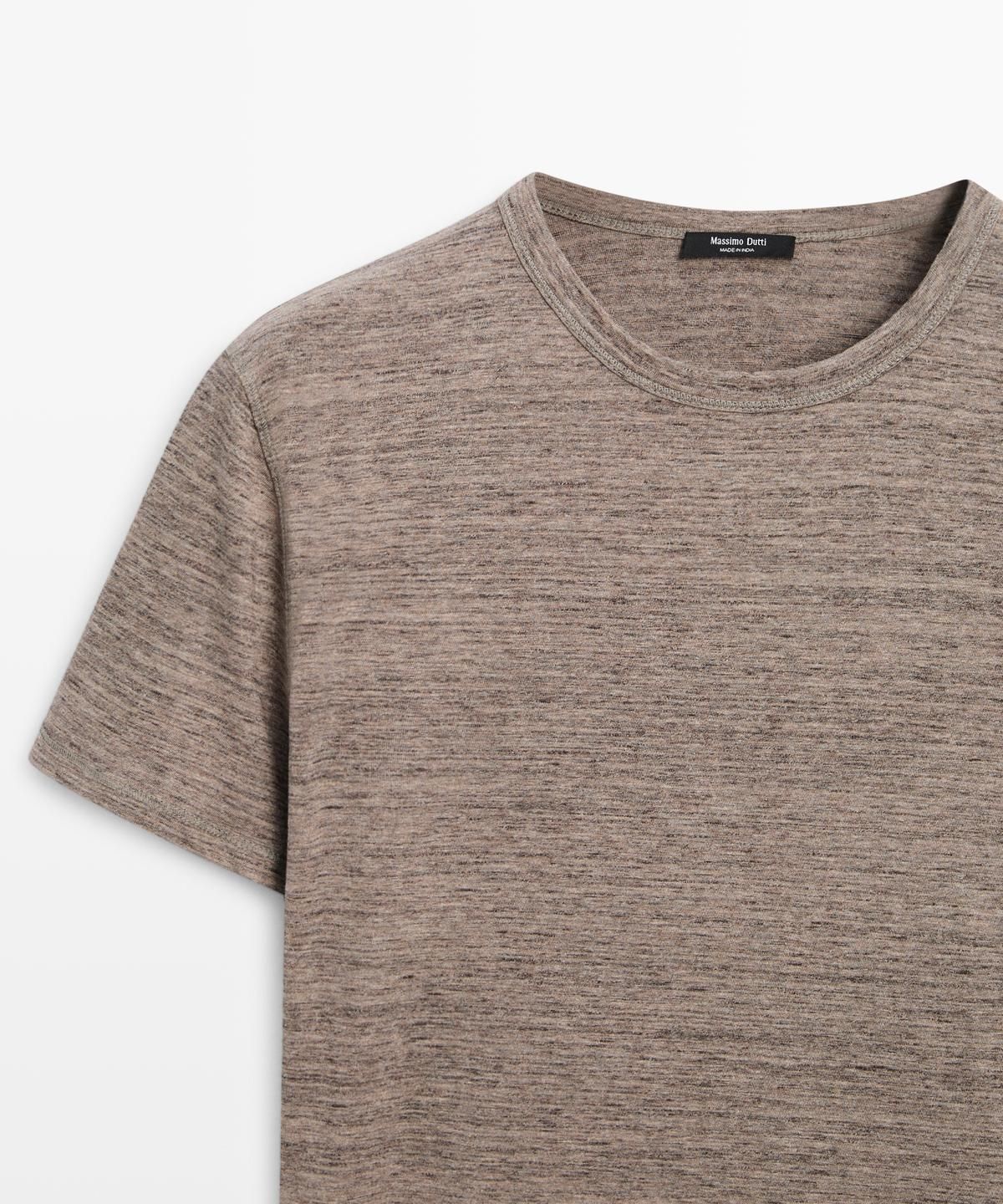 마시모두띠(MASSIMO DUTTI) 100% 코튼 반팔 티셔츠