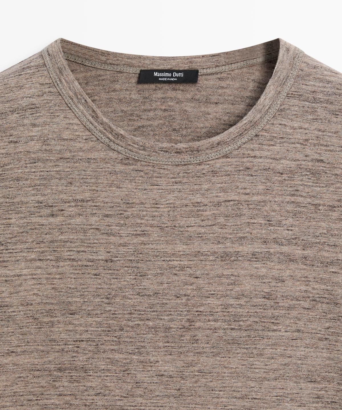 마시모두띠(MASSIMO DUTTI) 100% 코튼 반팔 티셔츠