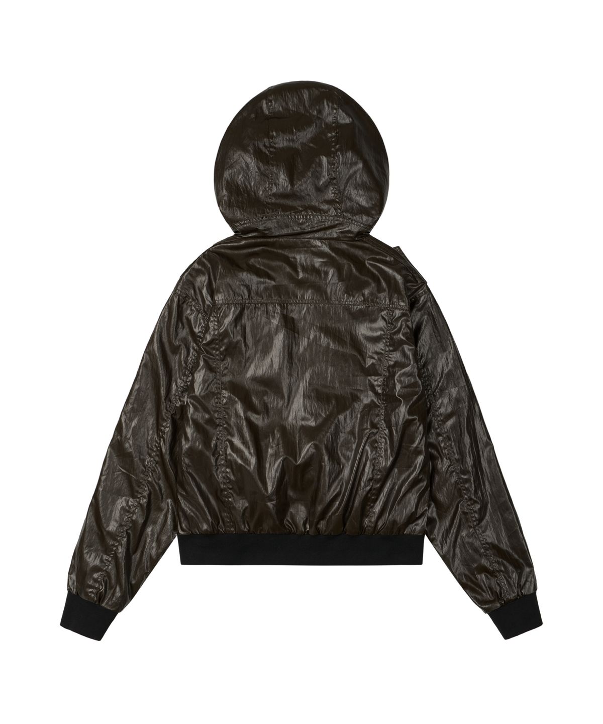 아캄(AAKAM) Coated Pocket Hooded Jacket (Olive)
