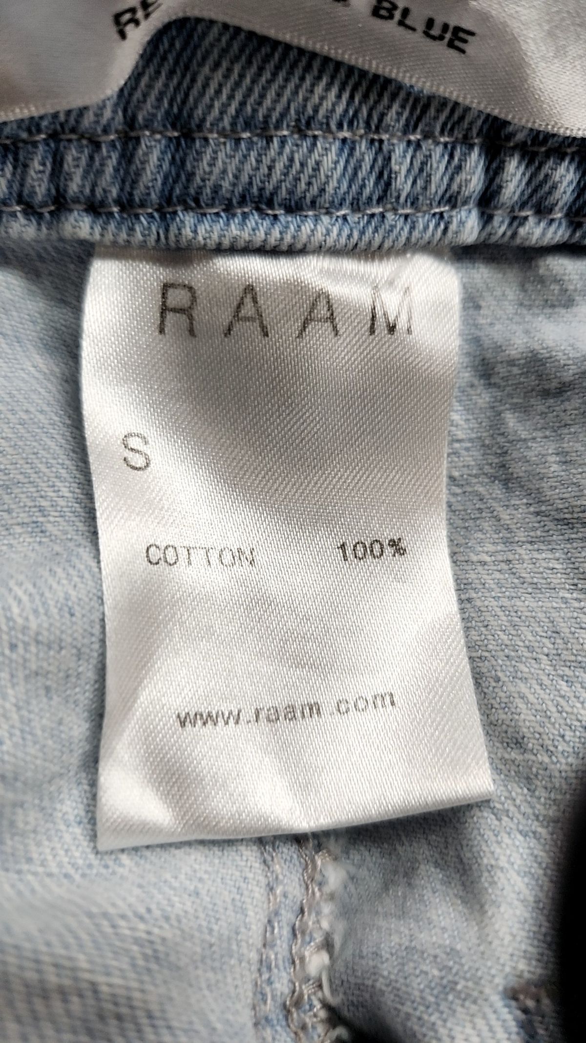 람(RAAM) 청/데님 팬츠 S